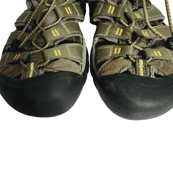 Keen Newport H2 Sandals Water Shoes Olive Green 14 - Picture 5 of 8